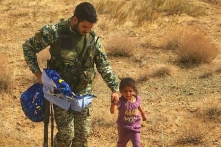 les commandos iraniens ont sauvé des enfants afghans